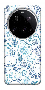 Чехол Sea pattern для Xiaomi 15 Ultra
