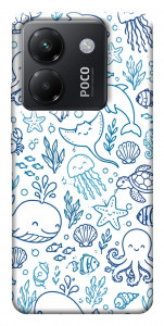 Чехол Sea pattern для Xiaomi Poco M7 Pro 5G