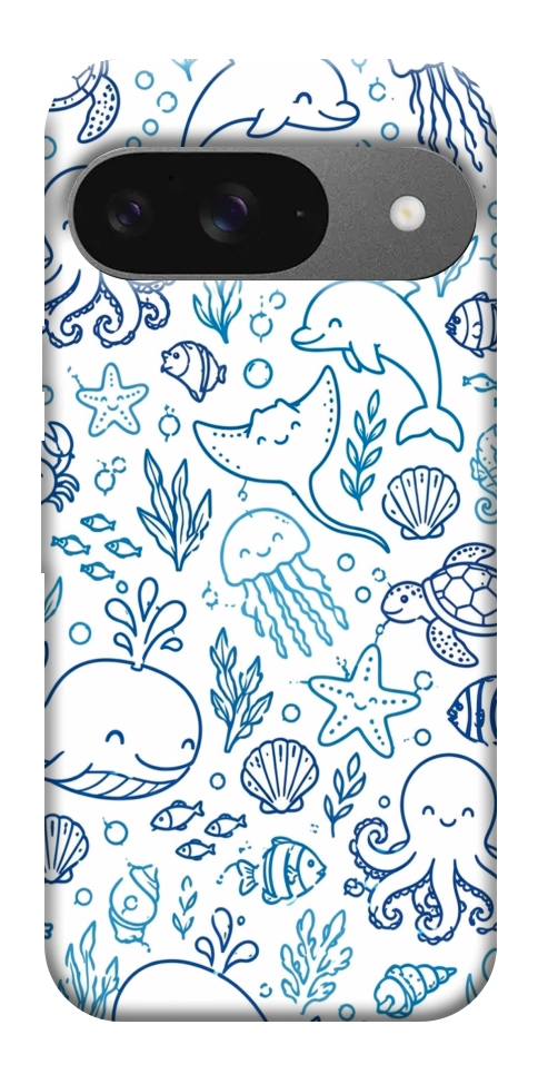 Чохол Sea pattern для Google Pixel 10