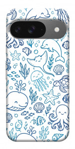 Чохол Sea pattern для Google Pixel 10