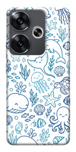 Чохол Sea pattern для Xiaomi Poco F6