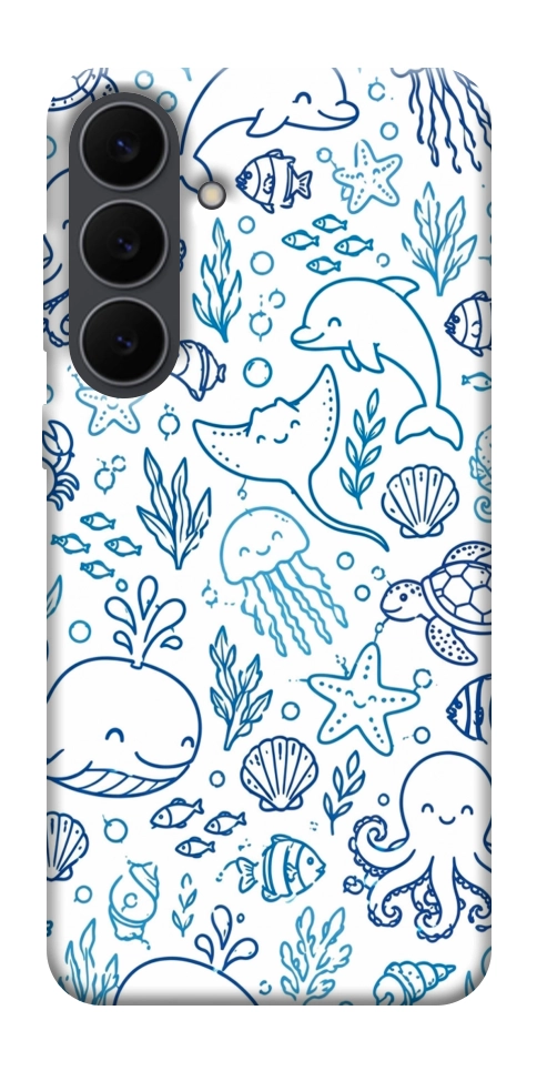 Чехол Sea pattern для Galaxy S25 FE