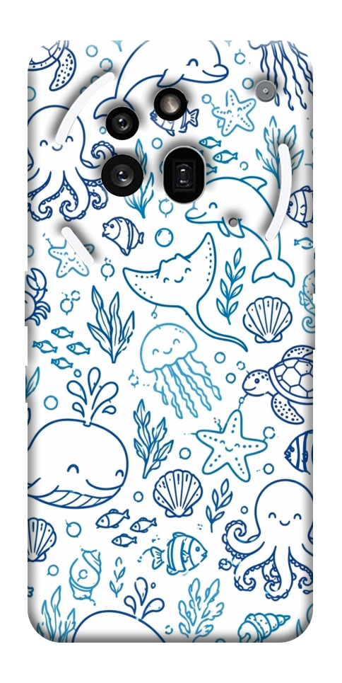 Чехол Sea pattern для Nothing Phone (3a) Pro