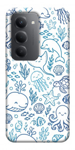 Чохол Sea pattern для Xiaomi Redmi 15 (Europe version)