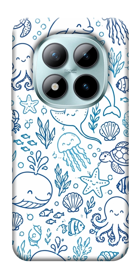 Чехол Sea pattern для Xiaomi Redmi Note 15 Pro 5G