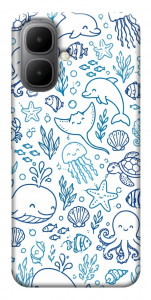 Чехол Sea pattern для Infinix Smart 10