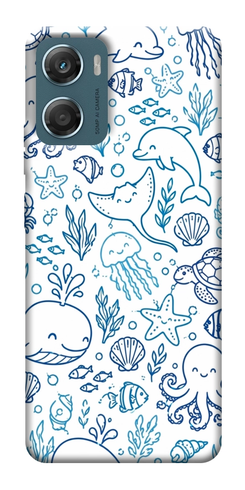 Чохол Sea pattern для Motorola Moto G06