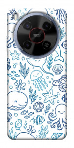 Чохол Sea pattern для ZTE Nubia V70 Max