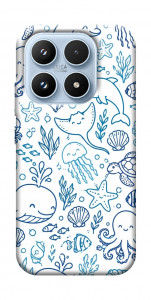Чехол Sea pattern для Xiaomi 17