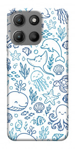 Чохол Sea pattern для Motorola Moto G15 Power