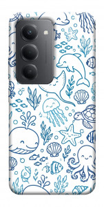 Чехол Sea pattern для Xiaomi Redmi 15 4G (Global)