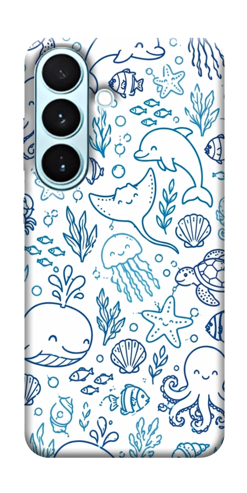 Чехол Sea pattern для Galaxy S26