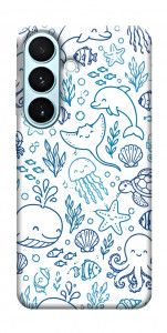 Чехол Sea pattern для Galaxy S26