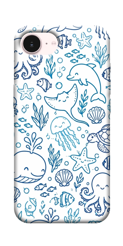 Чехол Sea pattern для iPhone 17e