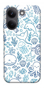 Чехол Sea pattern для Xiaomi Poco X8 Pro