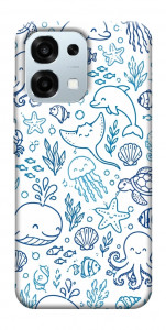 Чохол Sea pattern для Oppo A6 Pro 5G