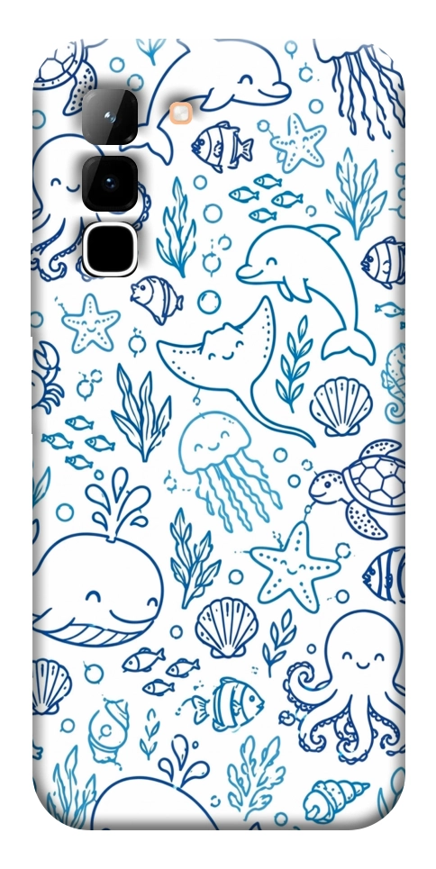 Чохол Sea pattern для Infinix Hot 70