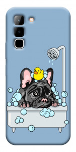 Чохол Dog in shower для Infinix Hot 70