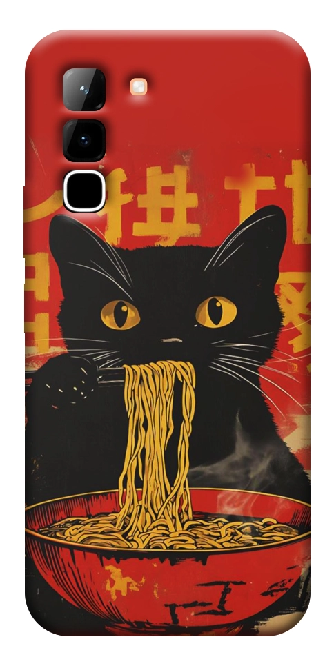 Чохол Cat noodles для Infinix Hot 70