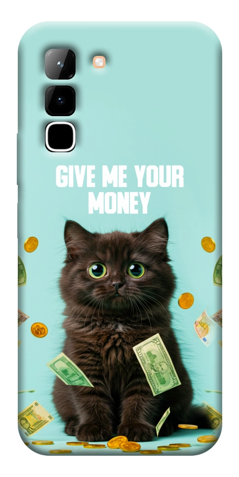 Чохол Money cat для Infinix Hot 70