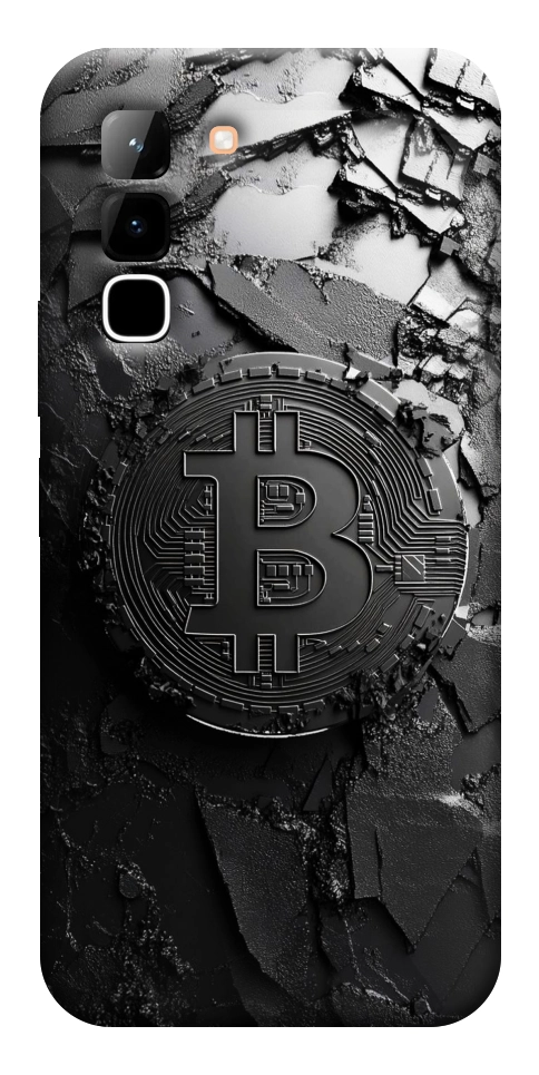Чохол Dark bitcoin для Infinix Hot 70