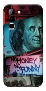 Чохол No money no funny для Infinix Hot 70