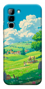 Чохол Miyazaki landscape для Infinix Hot 70