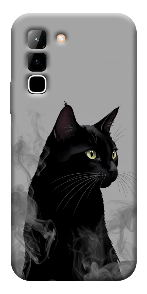Чохол Smoke cat для Infinix Hot 70