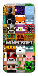 Чохол Minecraft collage для Infinix Hot 70