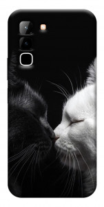 Чохол Black and white cats для Infinix Hot 70