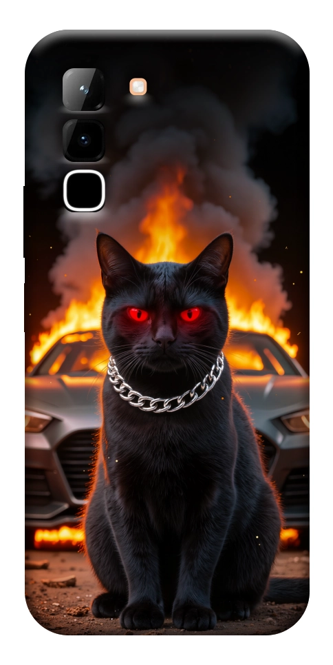 Чохол Black trouble для Infinix Hot 70
