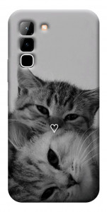 Чохол Grey cats для Infinix Hot 70
