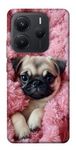 Чехол Мопс в нежностях для Xiaomi Redmi Note 14 5G