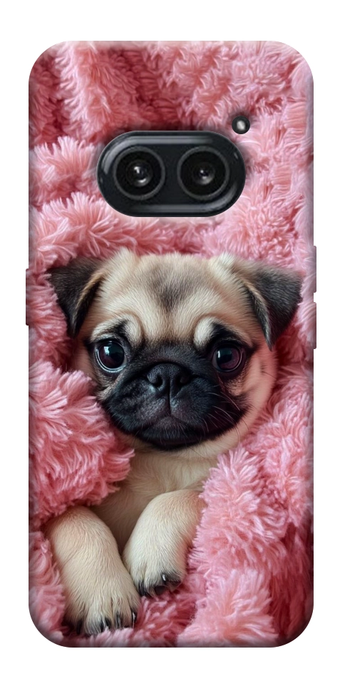 Чехол Мопс в нежностях для Nothing Phone (2a)