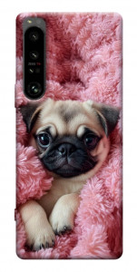 Чехол Мопс в нежностях для Sony Xperia 1 IV