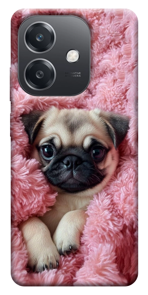 Чохол Мопс у ніжностях для Oppo A40m