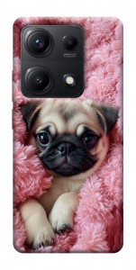 Чохол Мопс у ніжностях для Xiaomi Redmi Note 14S