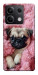 Чехол Мопс в нежностях для Xiaomi Redmi Note 13 5G