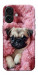 Чехол Мопс в нежностях для iPhone 17