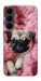 Чехол Мопс в нежностях для Galaxy S25 FE
