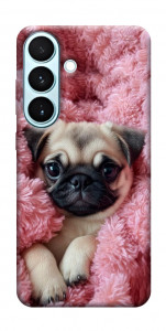 Чехол Мопс в нежностях для Galaxy S26