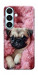 Чехол Мопс в нежностях для Galaxy S26