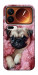 Чехол Мопс в нежностях для Xiaomi 17 Pro