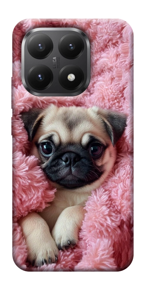 Чехол Мопс в нежностях для Xiaomi 15T