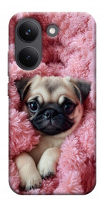 Чехол Мопс в нежностях для Xiaomi Poco X8 Pro