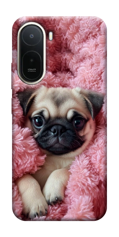 Чохол Мопс у ніжностях для Xiaomi Redmi A7 Pro 4G