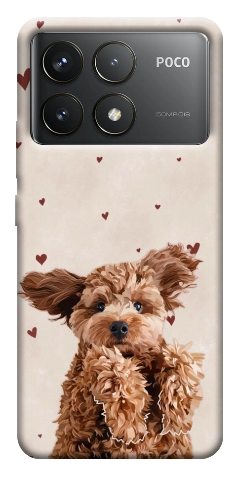 Чехол Сute doggy для Xiaomi Poco F6 Pro