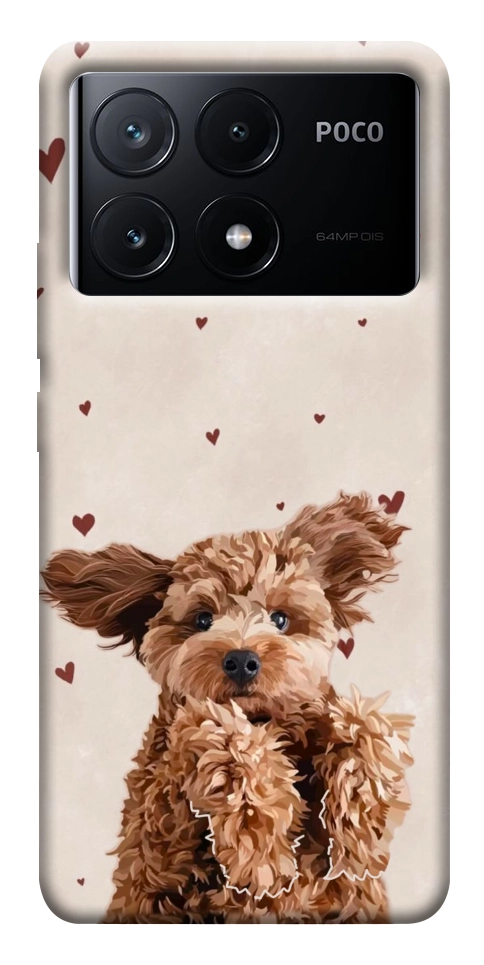 Чохол Сute doggy для Xiaomi Poco X6 Pro