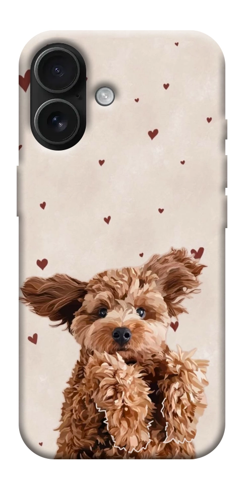 Чехол Сute doggy для iPhone 17