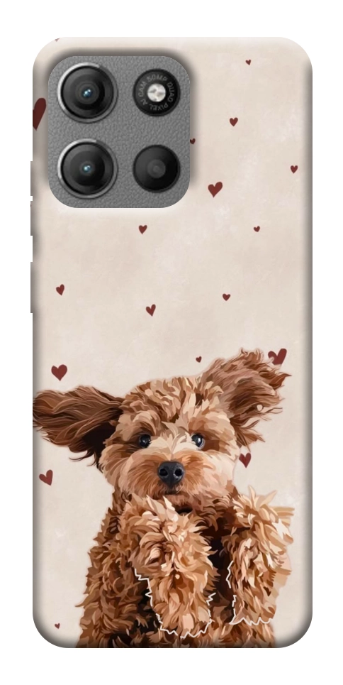 Чохол Сute doggy для Motorola Moto G15 Power